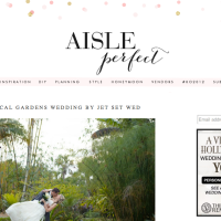 Naples Bontanical Gardens Wedding Published on Aisle Perfect Blog!
